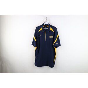 Nike Mens Large Team Issued University of Toledo Football Collared Polo Shirt